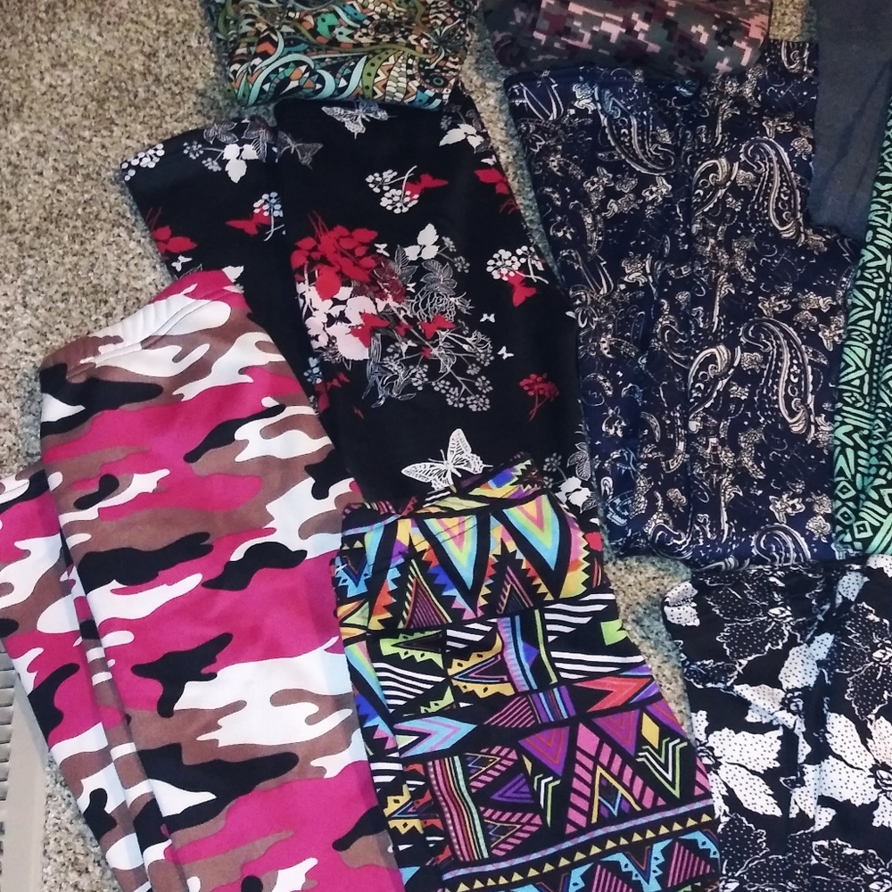 Fleece lined leggings